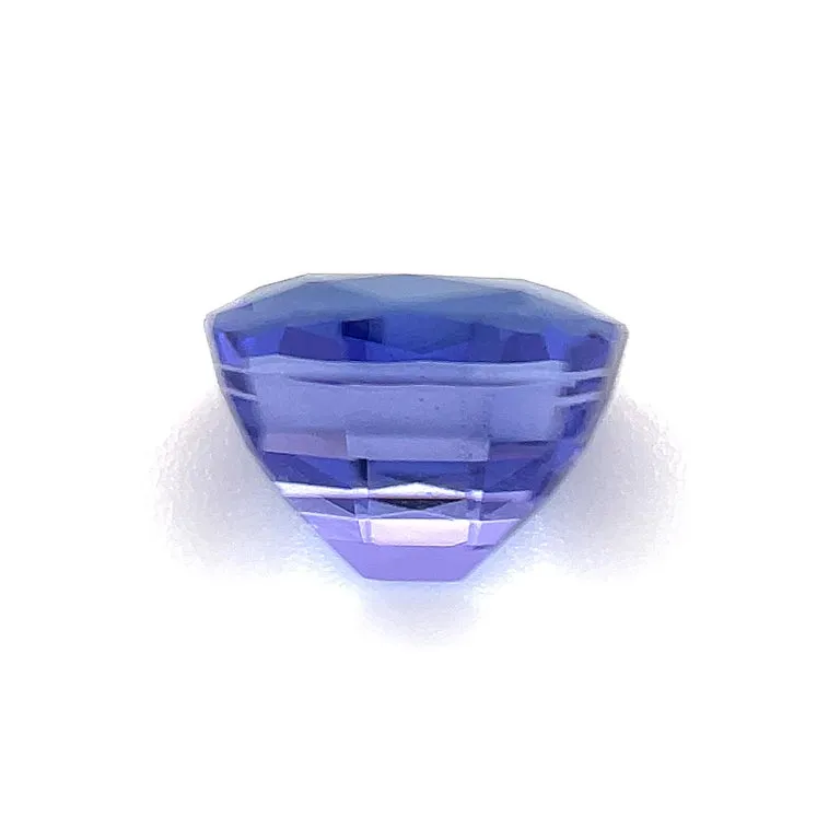 1.17 Carat Unset Loose Unmounted Cushion Shaped Tanzanite Gemstone