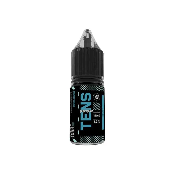 6mg Tens 50/50 10ml (50VG/50PG) - (Full Box) Pack Of 10