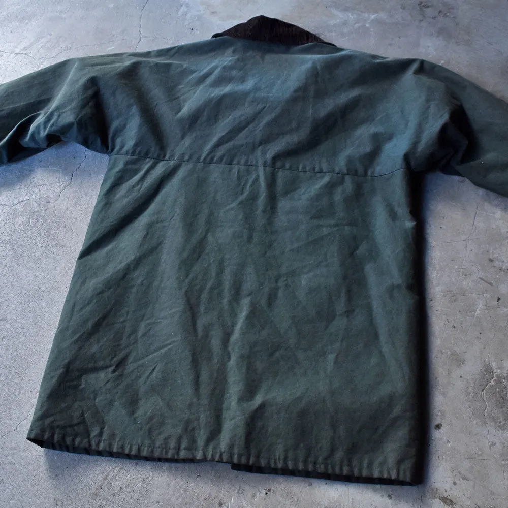 80-90's Oxford Blue  オイルドコットンジャケット ENGLAND製 231021