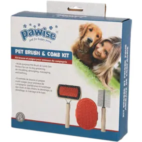 AFP Pet brush & comb kit