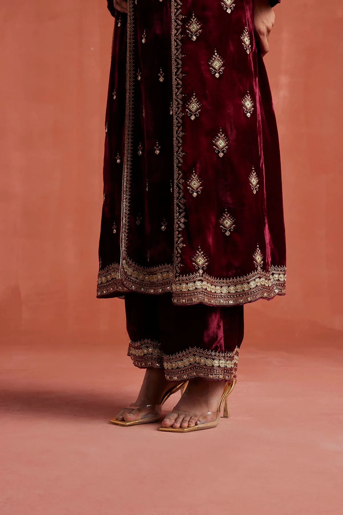 Ailaan Jacket Kurta Set-RTS