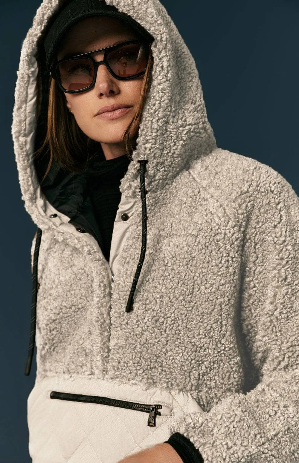 Alpine Pullover Jacket | Stone