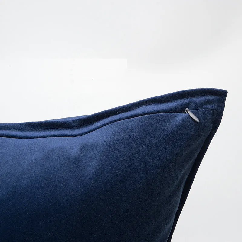 Anais Velvet Plain Throw Cushions