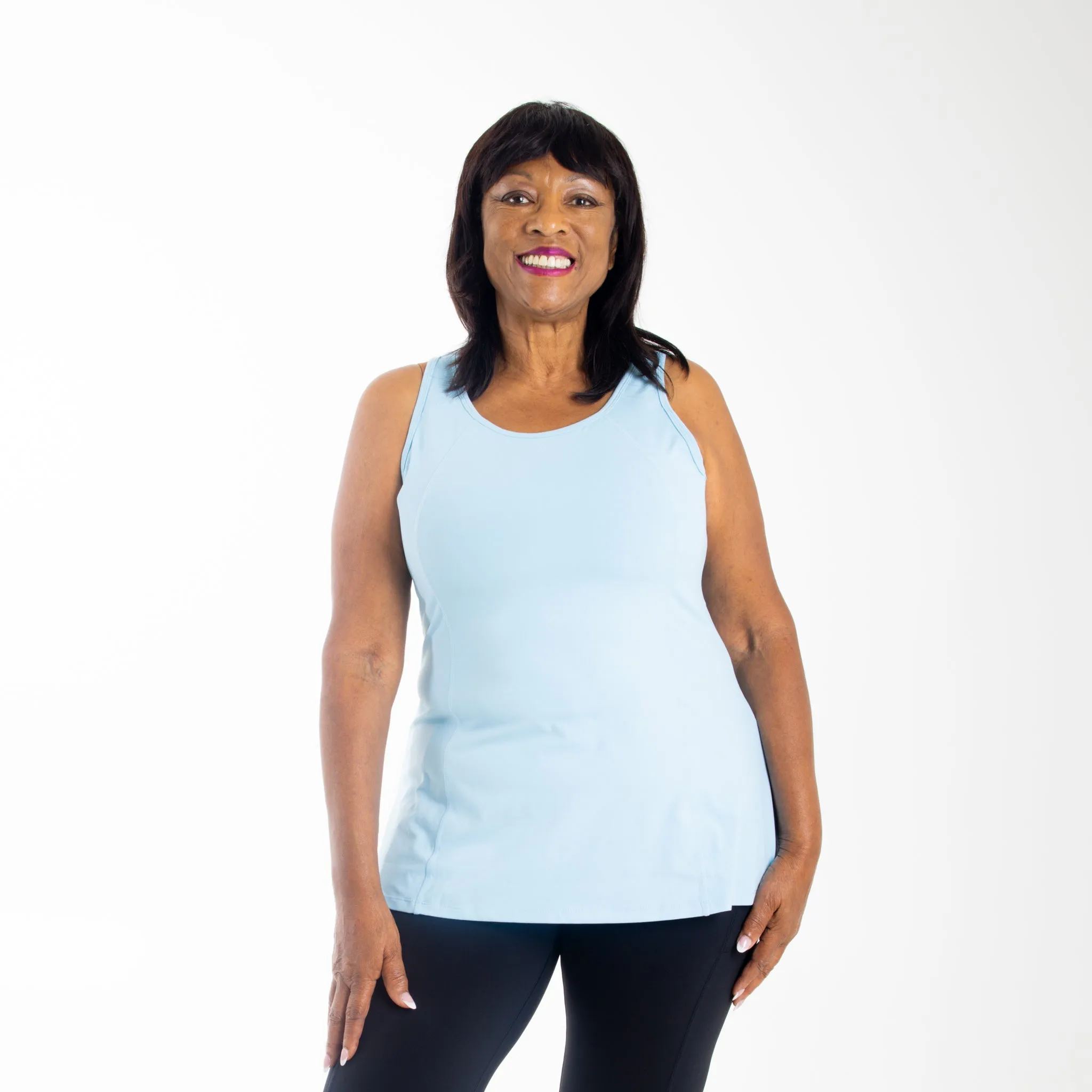 Anti-Muffin-Top Flowy Tank Top (Free)