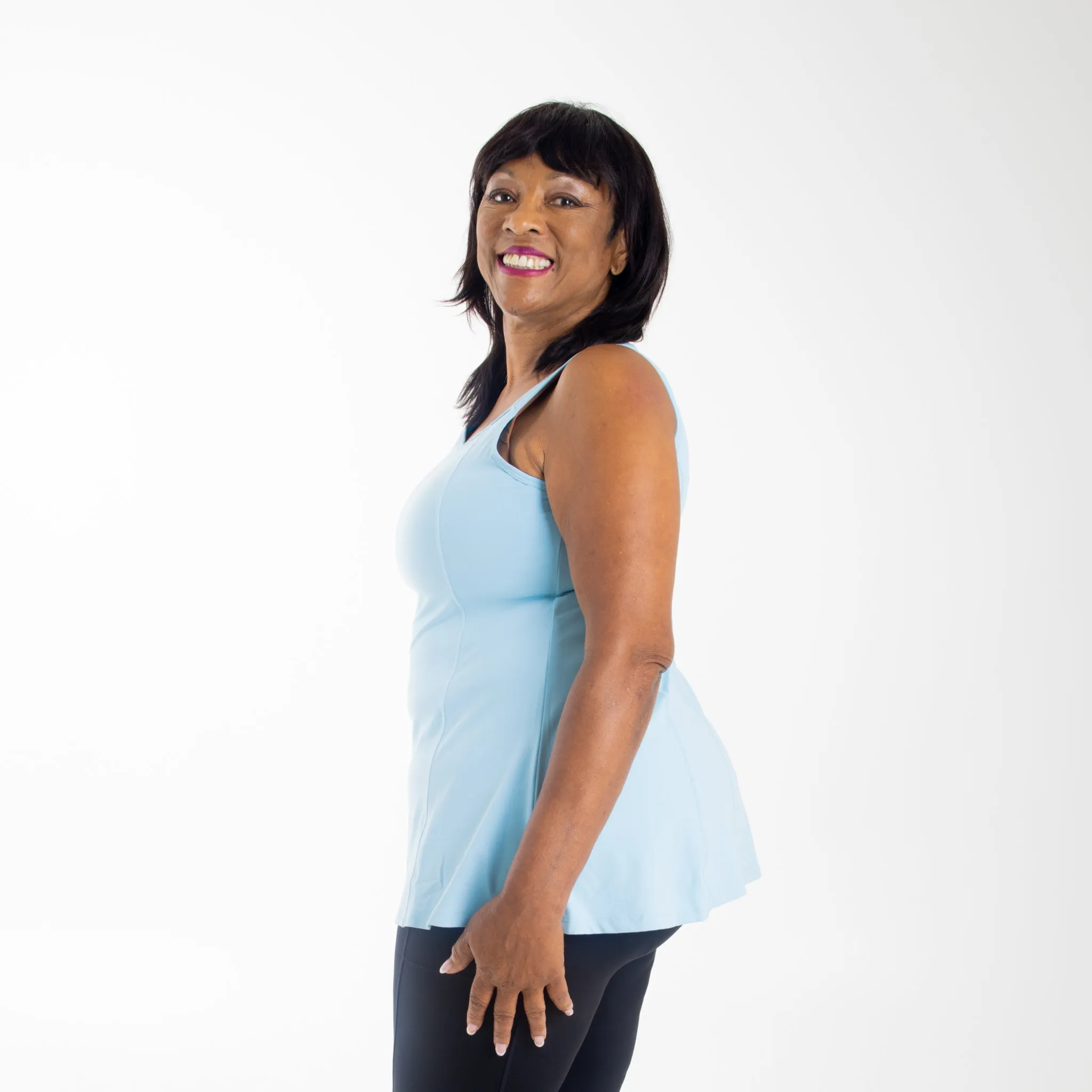Anti-Muffin-Top Flowy Tank Top (Free)