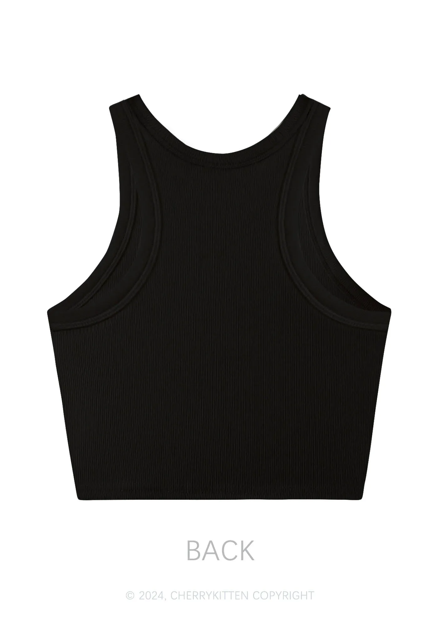 Baddies Get Dizzies Y2K Crop Tank Top Cherrykitten