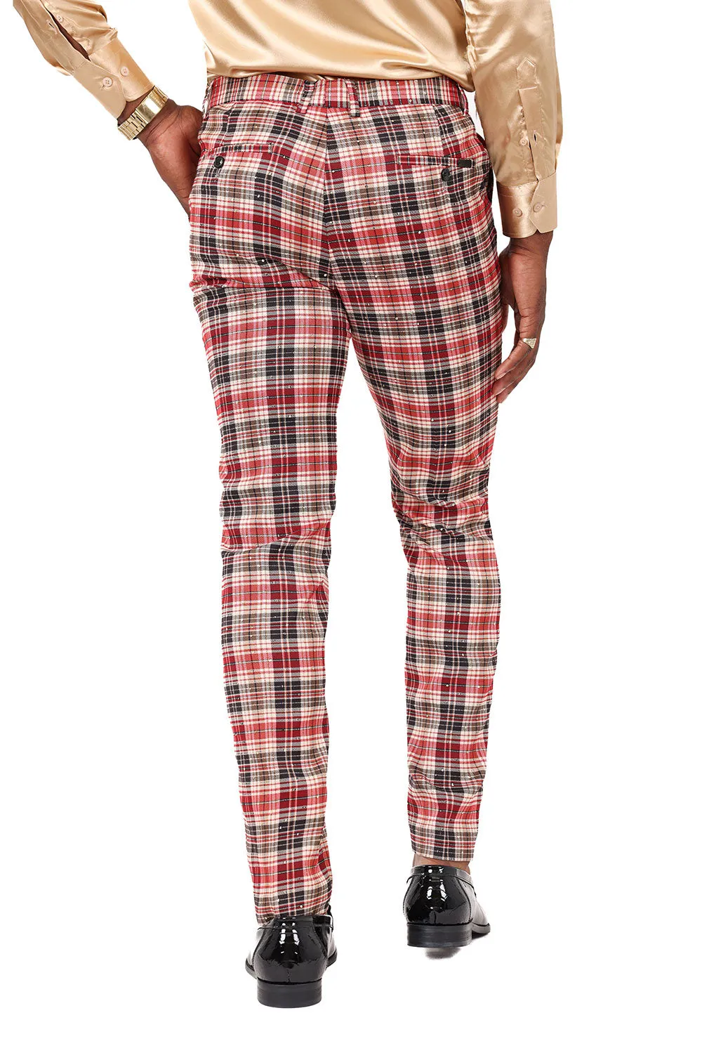 Barabas  Muntinlupa 2CP210 Chino Slim Fit Pants Red