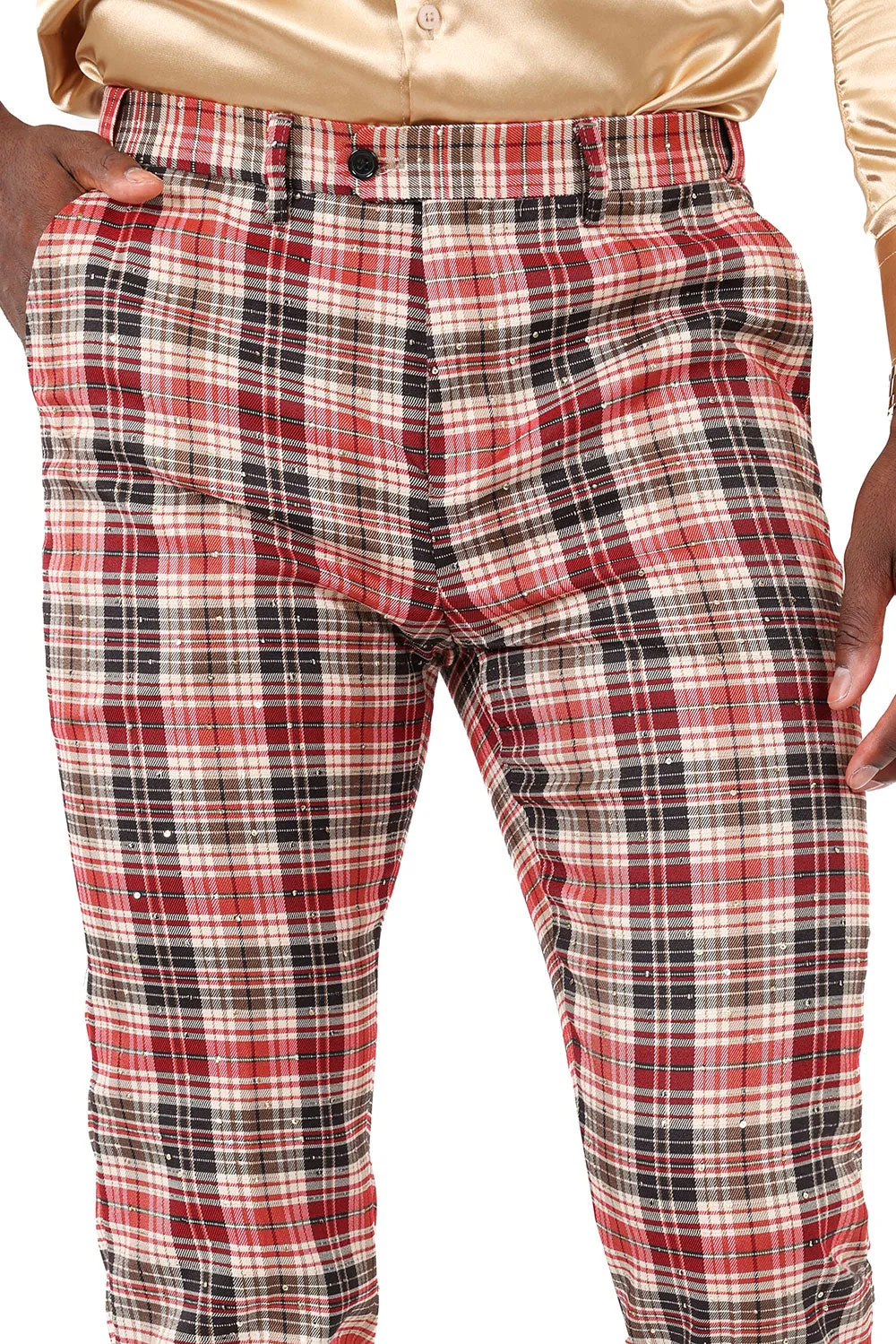 Barabas  Muntinlupa 2CP210 Chino Slim Fit Pants Red