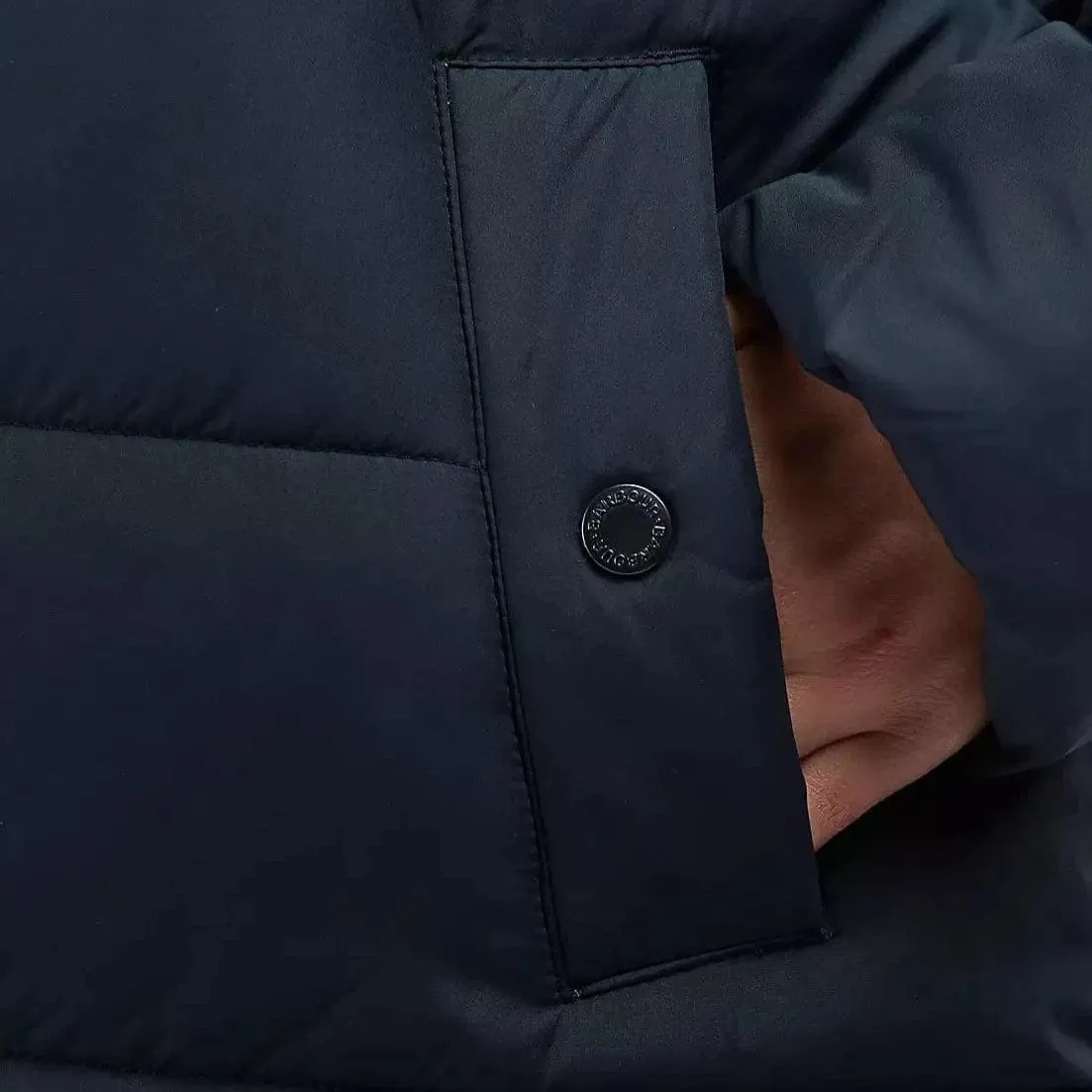 Barbour Littlebury Quilted Jacket, Dark Navy