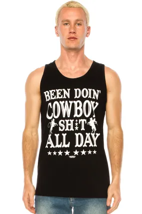 BEEN DOIN' COWBOY SH*T ALL DAY MEN'S TANK