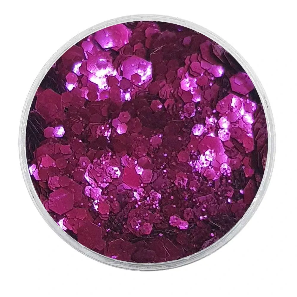 Biodegradable Metallic Purple Glitter - Festival Glitter Mix (BioPassion)