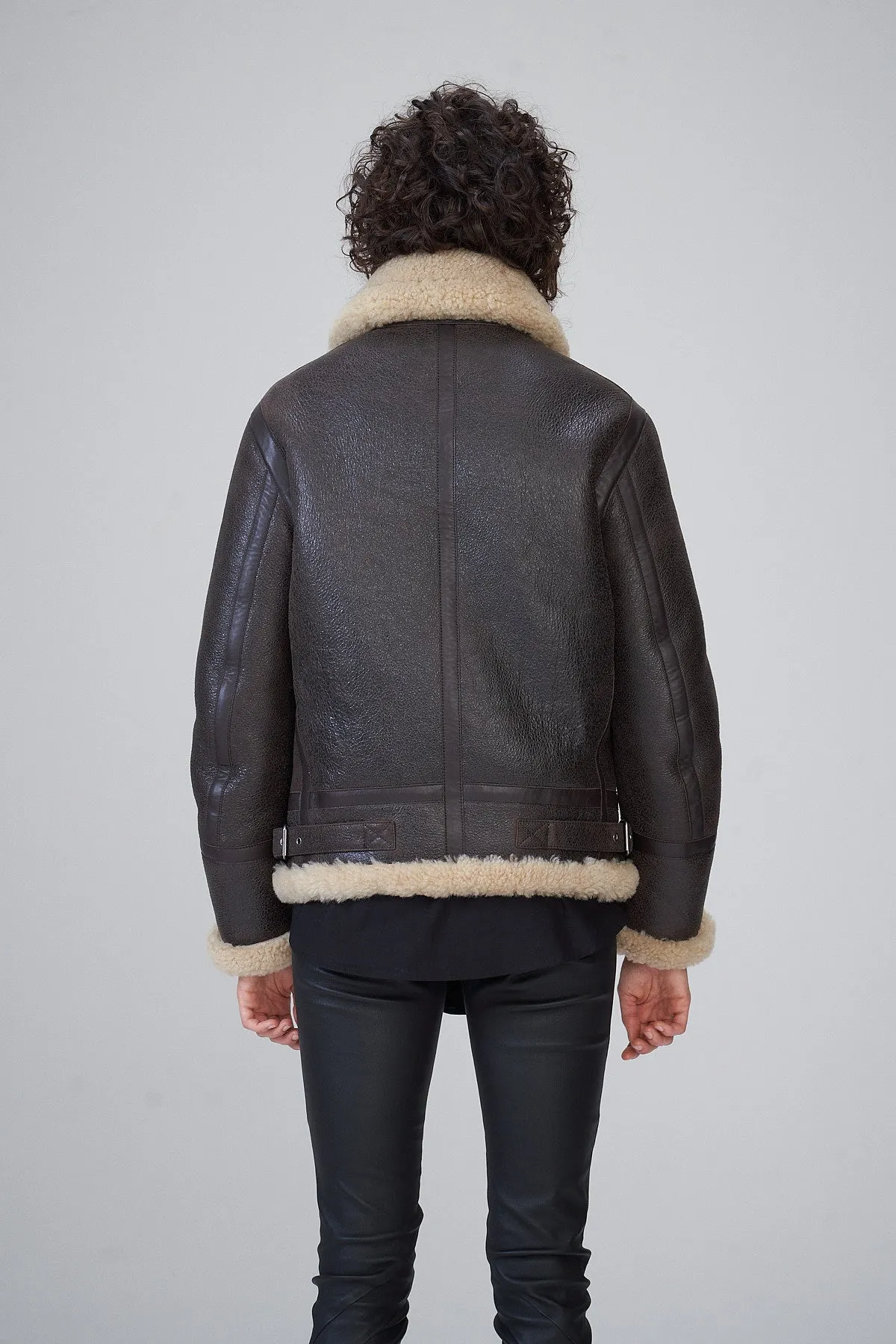Brown Shearling Jacket