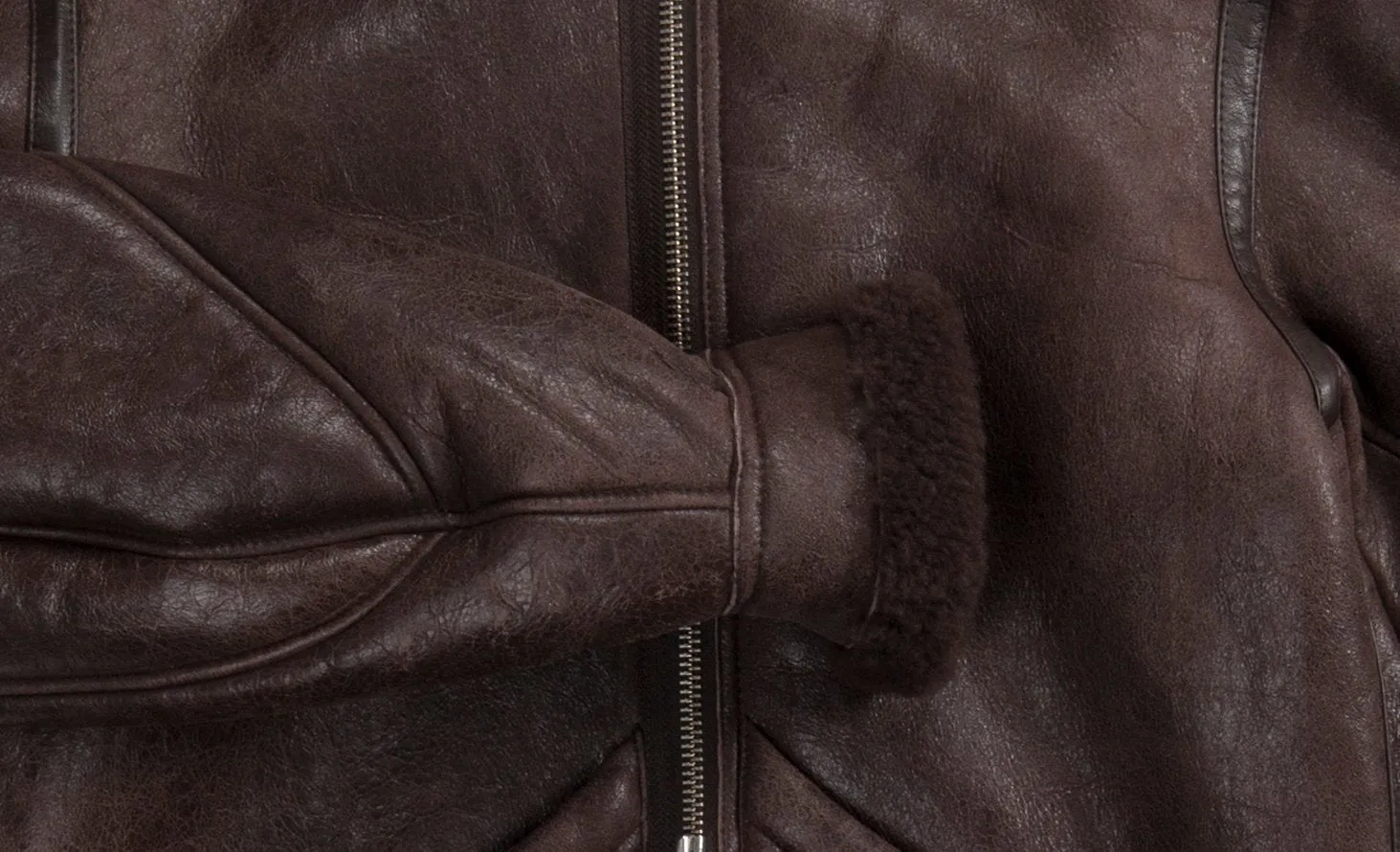 Burt Shearling Brown