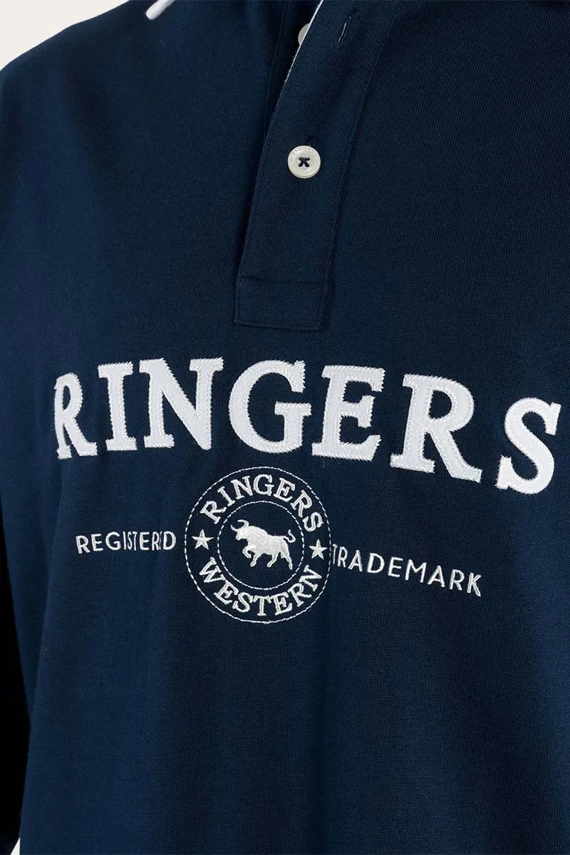 Burton Mens Rugby Jersey - Navy / White