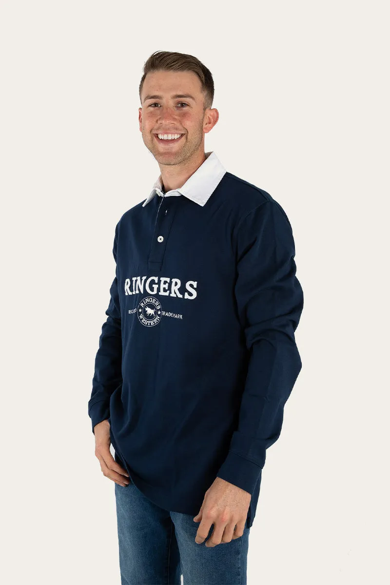 Burton Mens Rugby Jersey - Navy / White