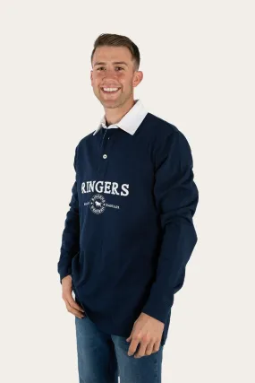 Burton Mens Rugby Jersey - Navy / White