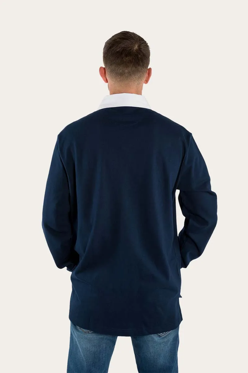 Burton Mens Rugby Jersey - Navy / White