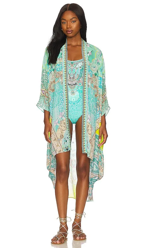 Camilla Scoop Back Layer in Teal