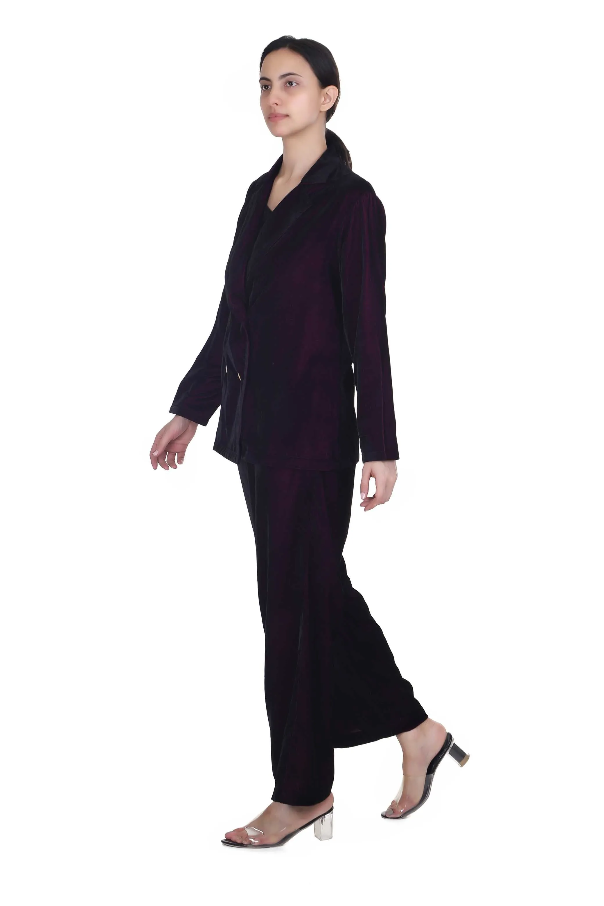 CANDILA VELVET CO-ORD SET