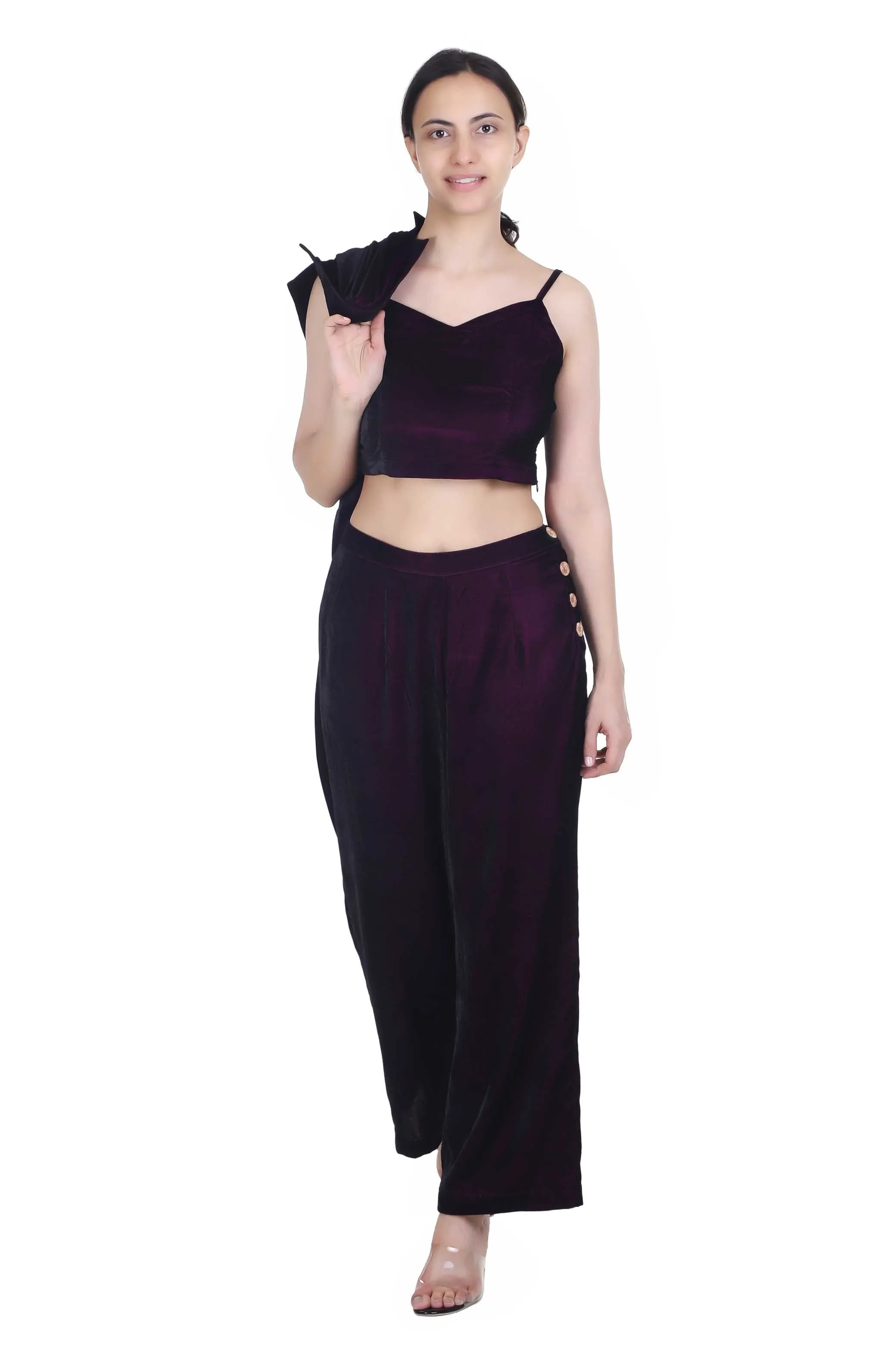 CANDILA VELVET CO-ORD SET