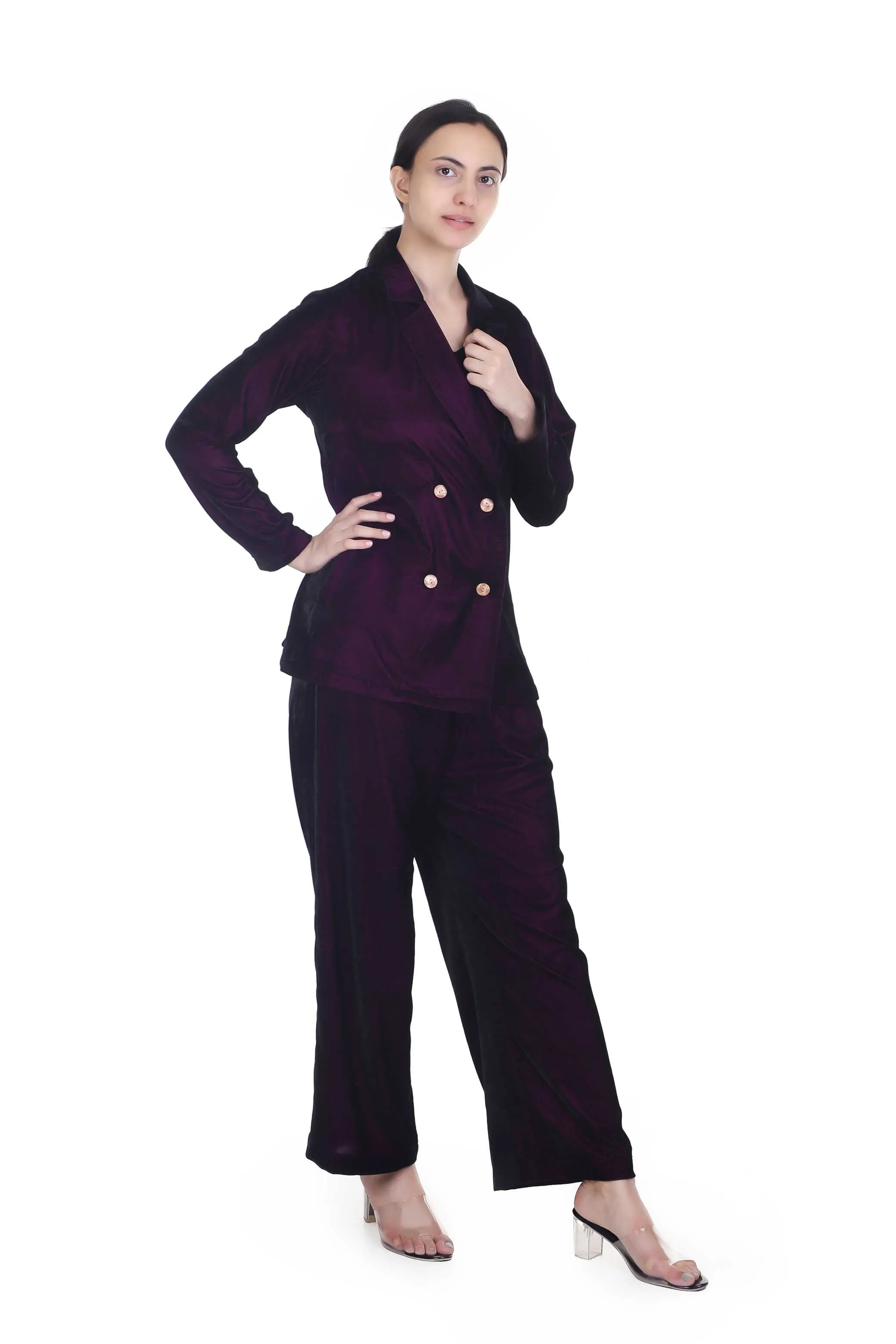 CANDILA VELVET CO-ORD SET