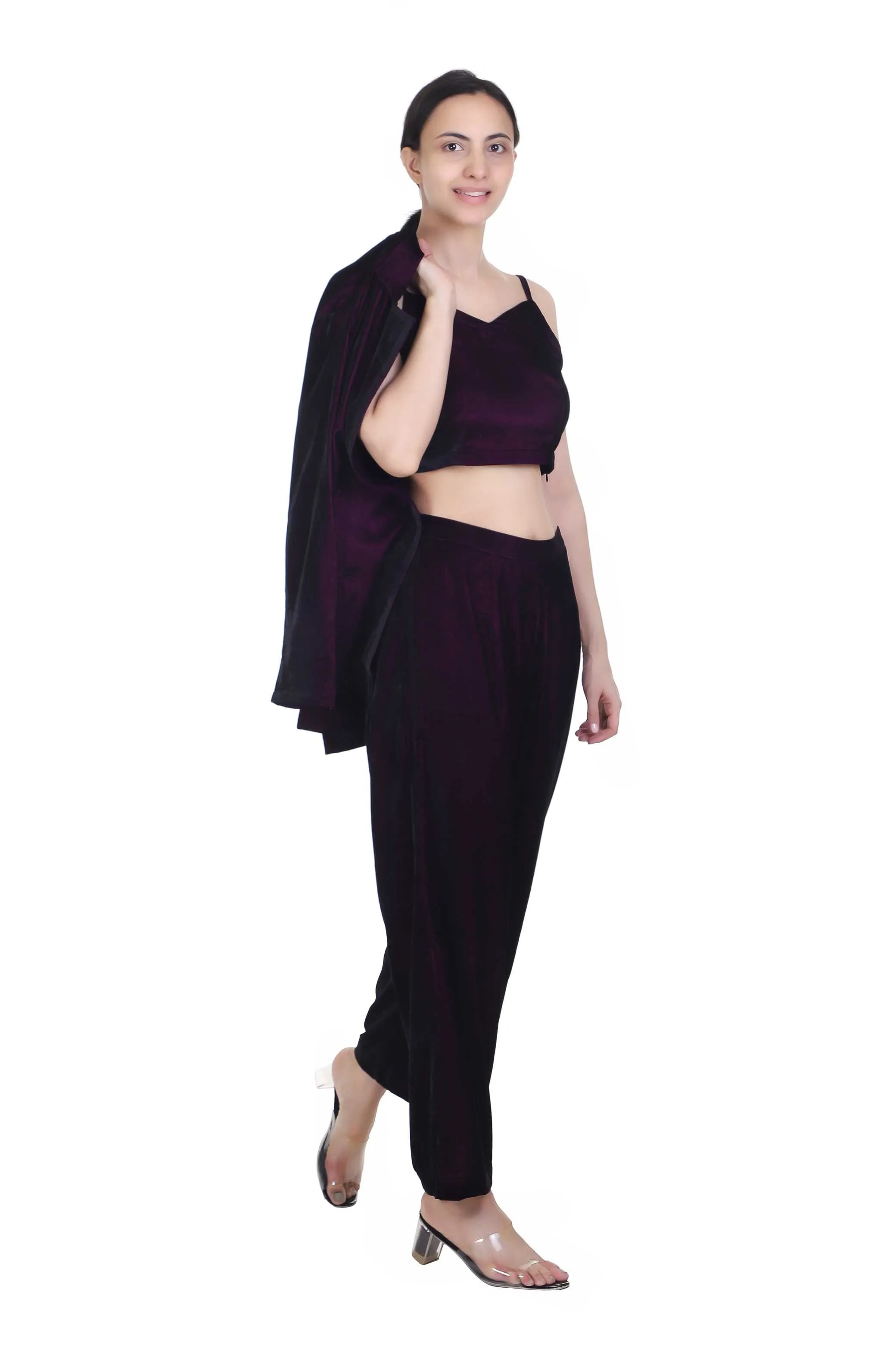 CANDILA VELVET CO-ORD SET