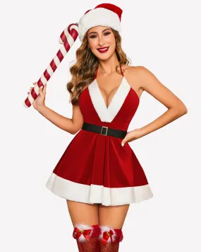 Christmas Lingerie Santa Sleepwear