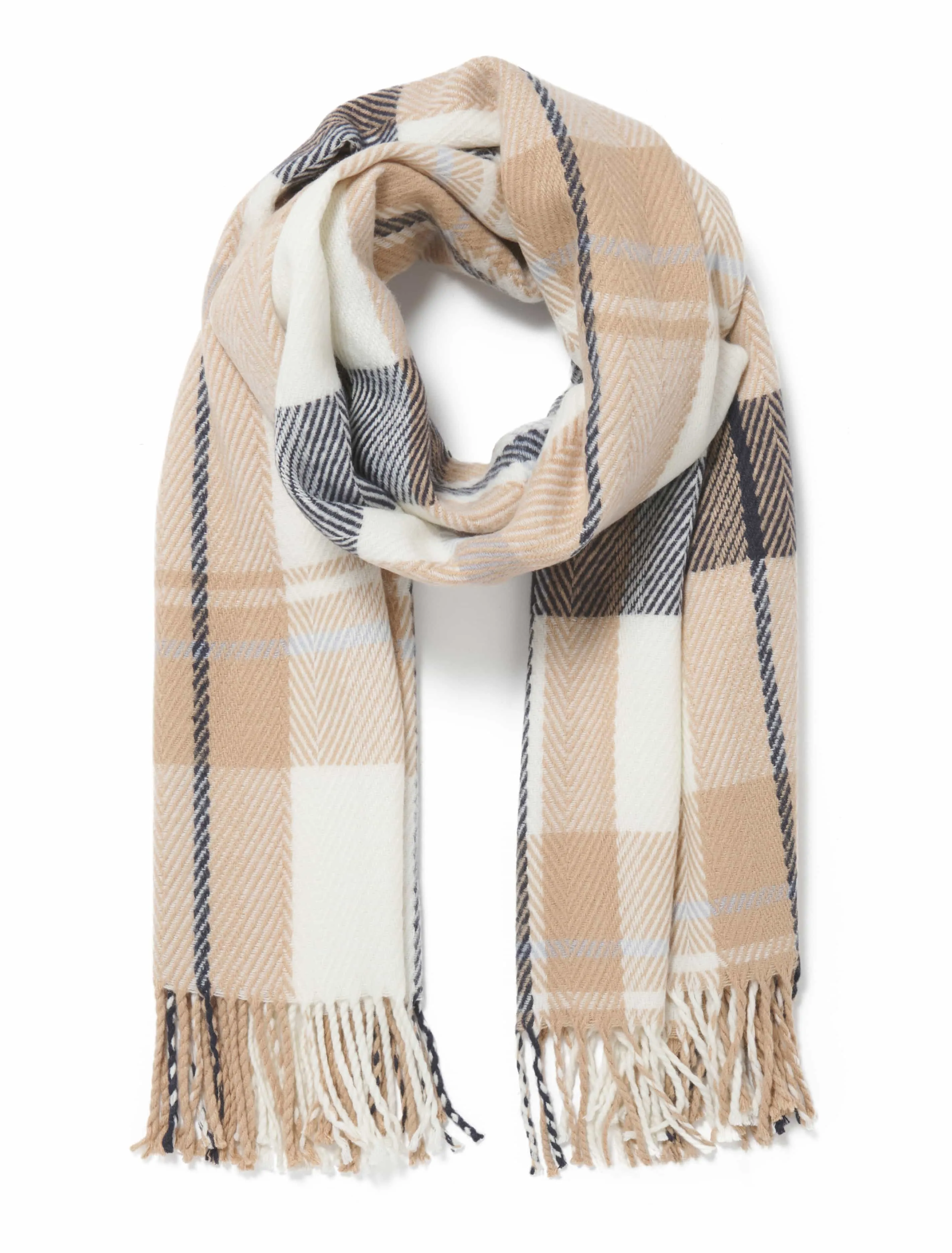 Claudia Check Scarf