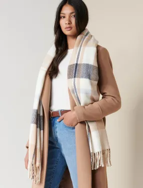 Claudia Check Scarf