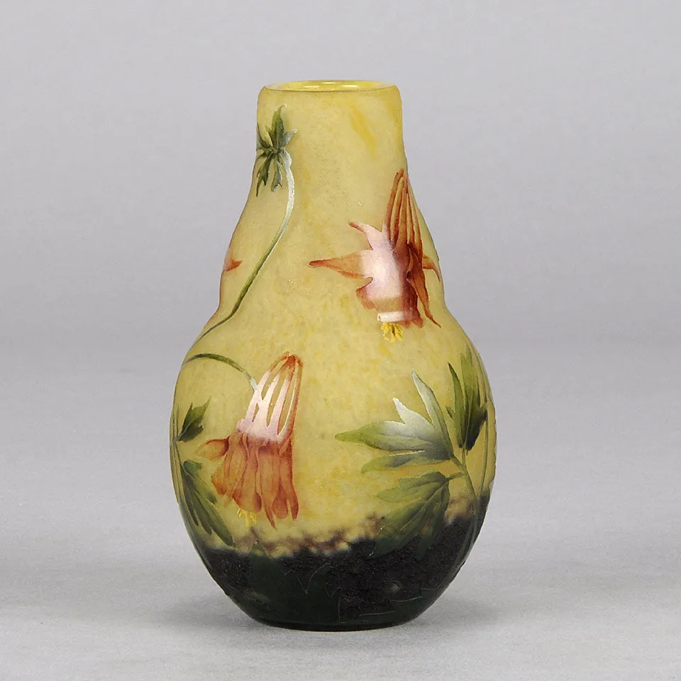 Columbine Vase by Daum Freres
