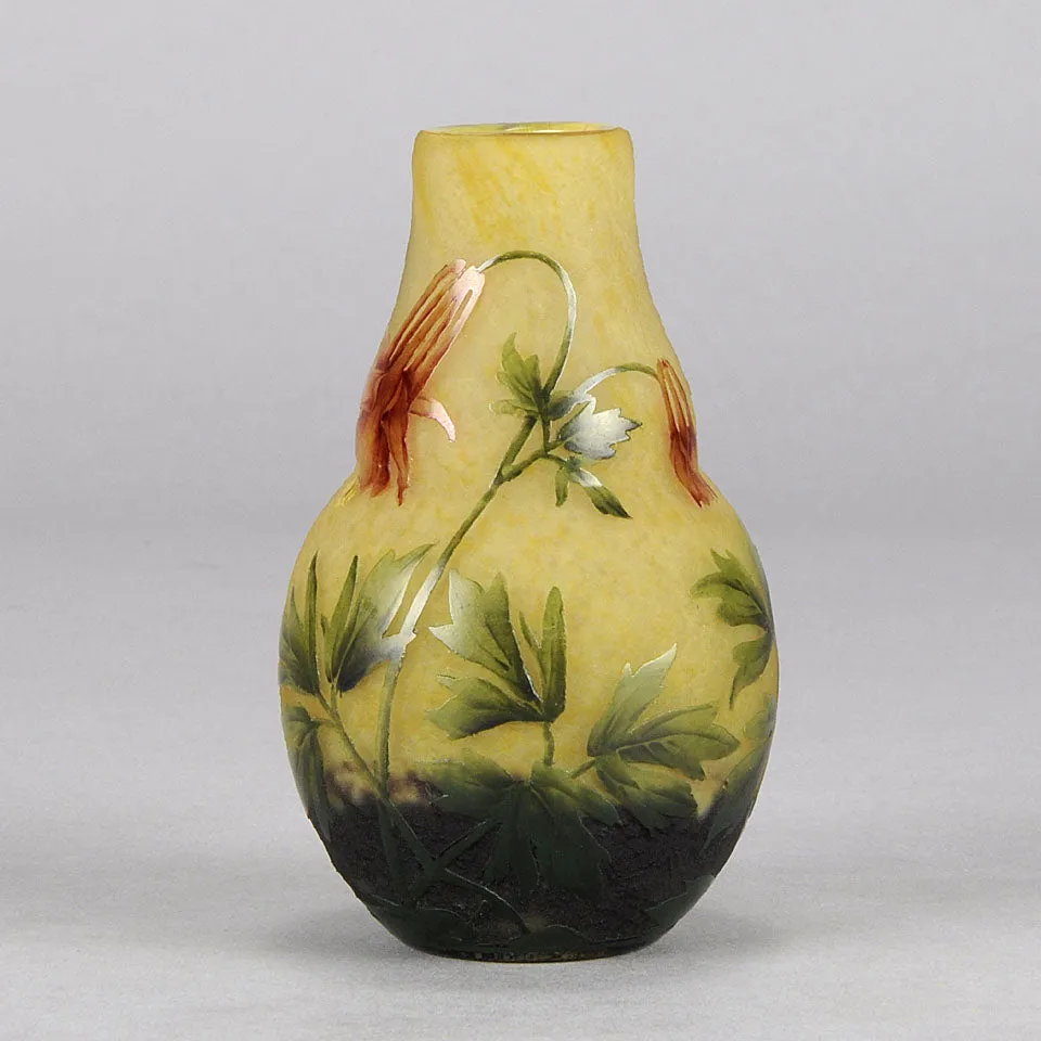 Columbine Vase by Daum Freres