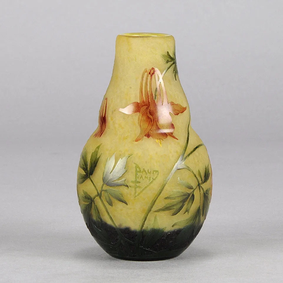 Columbine Vase by Daum Freres