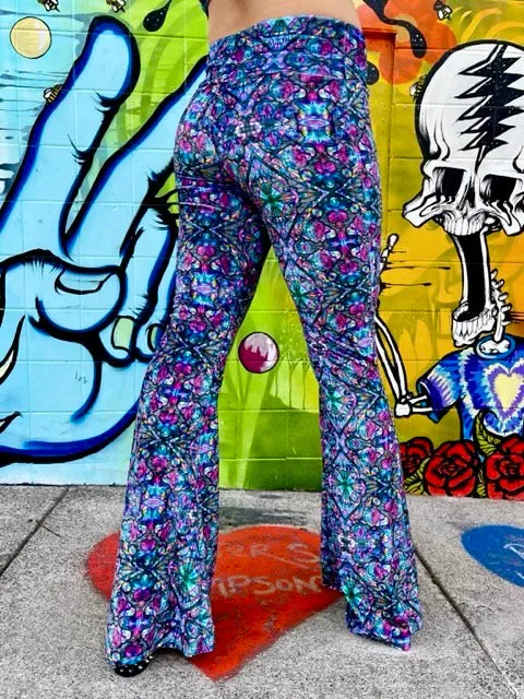 Ellie Paisley Velvet Slim Bells #1