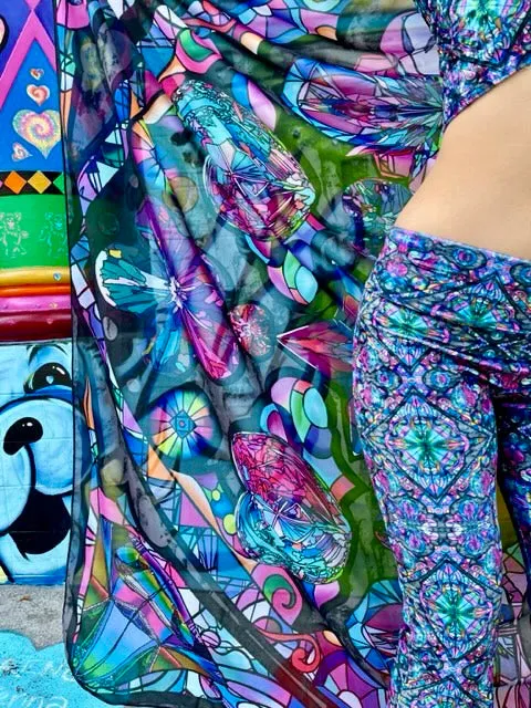 Ellie Paisley Velvet Slim Bells #1