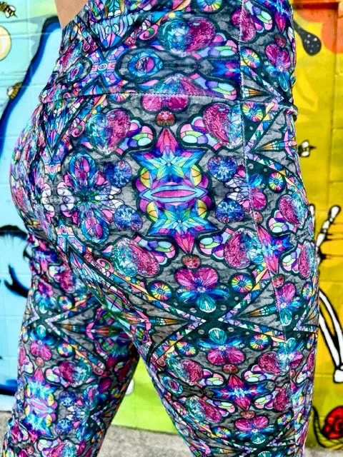 Ellie Paisley Velvet Slim Bells #1