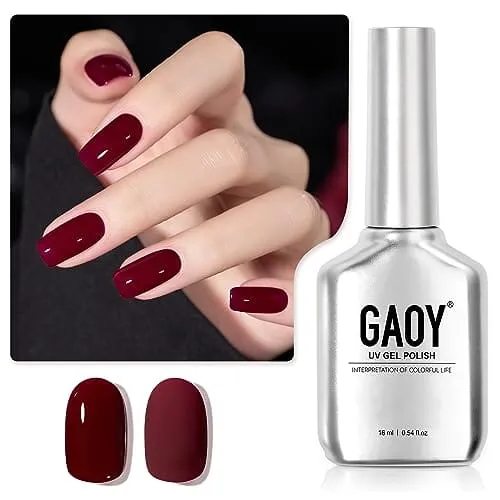 GAOY Red Gel Nail Polish