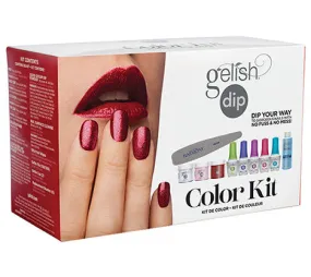 Gelish Professional Dip Powder - Colour Starter Kit