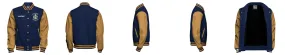 Genuine Leather & Wool Letterman Jacket