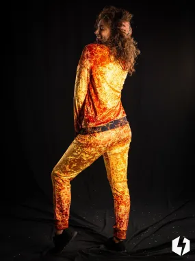 Golden Lotus Unisex Joggers