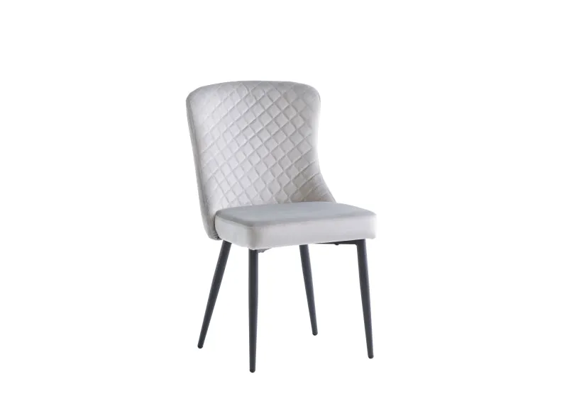 Hadley Quilted Velvet Dining Chairs