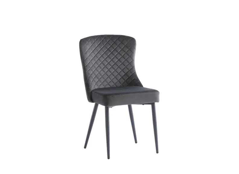 Hadley Quilted Velvet Dining Chairs