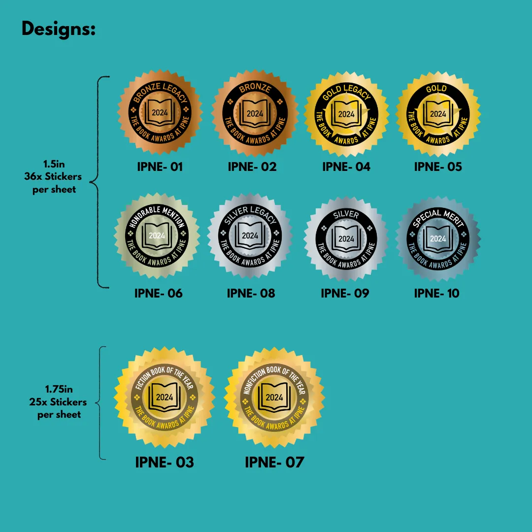 IPNE Award Stickers