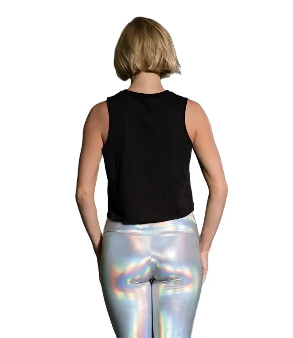 Last Chance! Onzie Hot Yoga Muscle Tank 3019 Free Spirit Black
