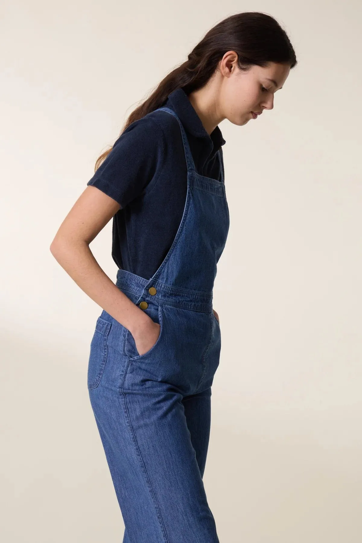 Leon & Harper Olivo Denim Jumpsuit