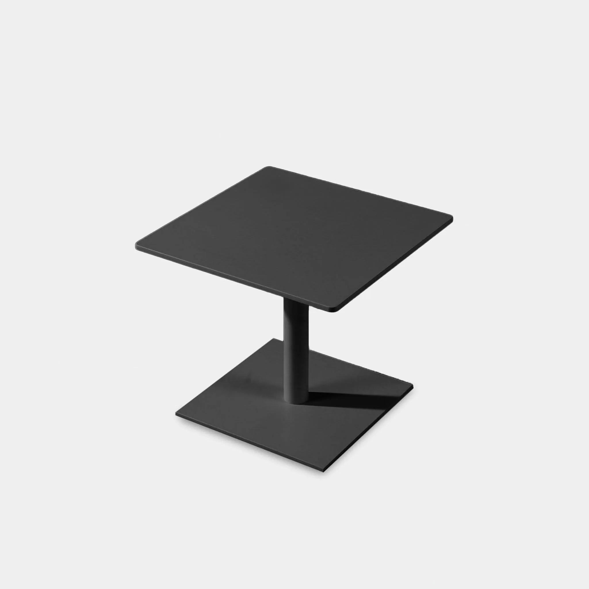 Madison Aluminum Square Side Table