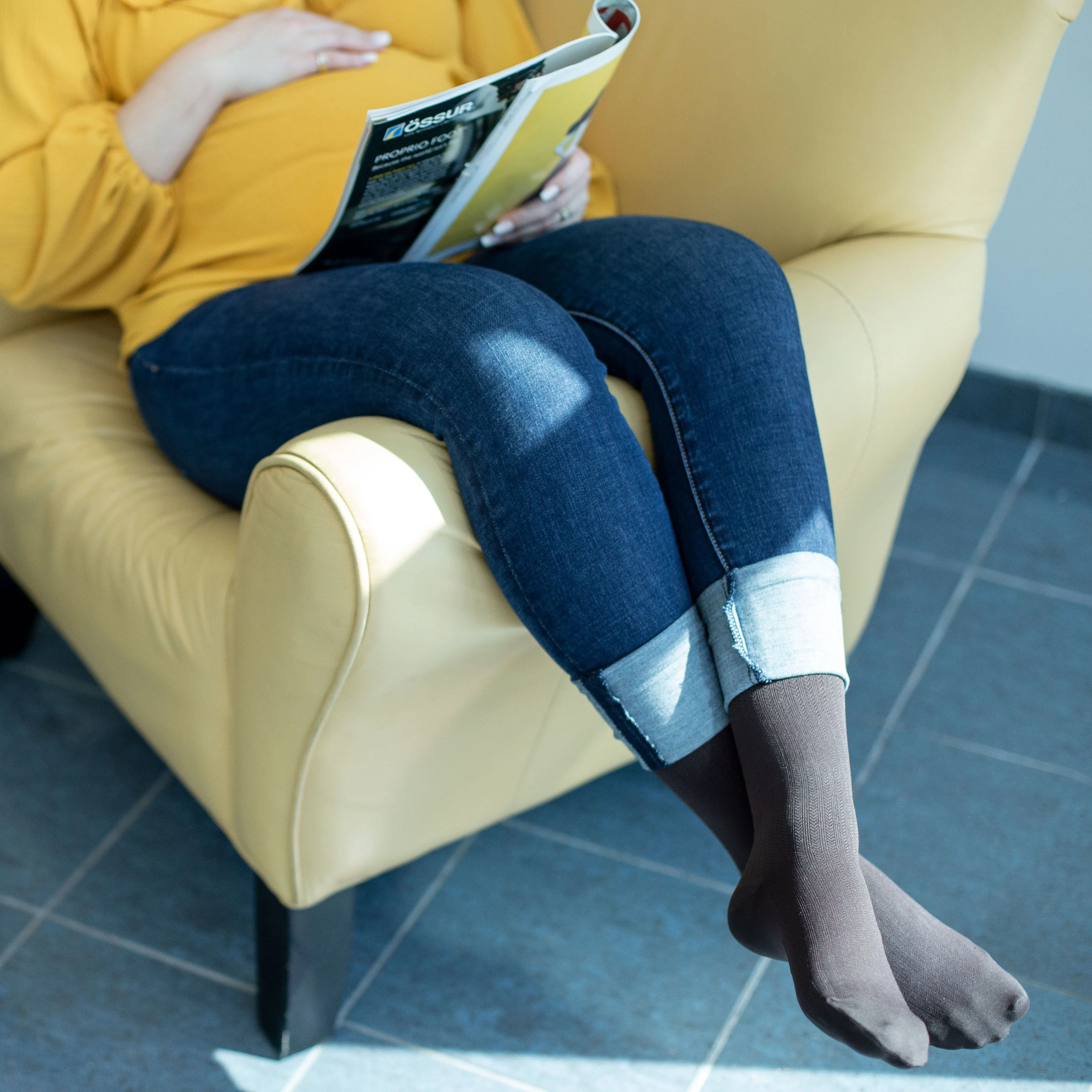 mediven comfort vitality 30-40 mmHg Calf High Closed Toe Compression Stockings