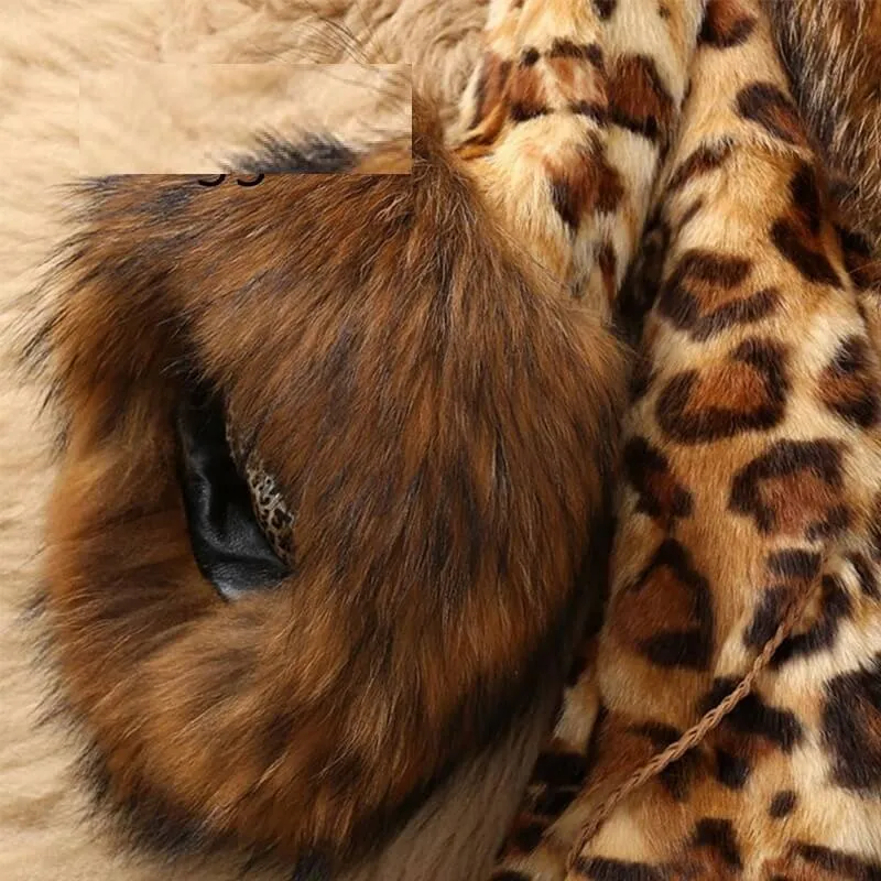 Mid Length Leopard Print Coat by ZsaZsa Rivera
