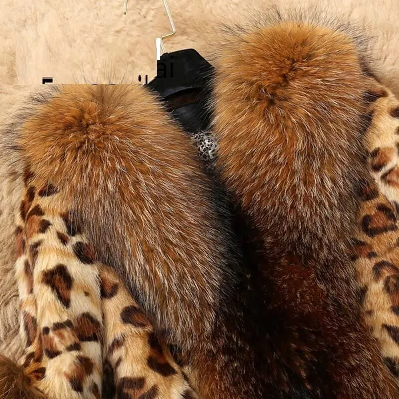 Mid Length Leopard Print Coat by ZsaZsa Rivera