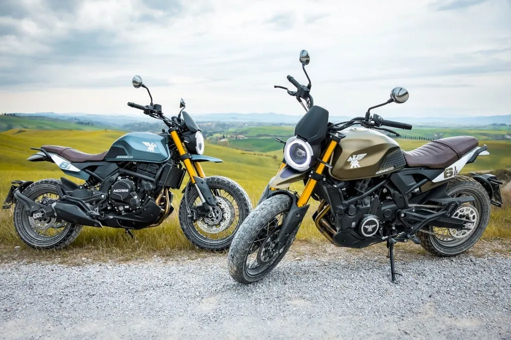 Moto Morini Seiemmezzo SCR 650cc Blue Storm