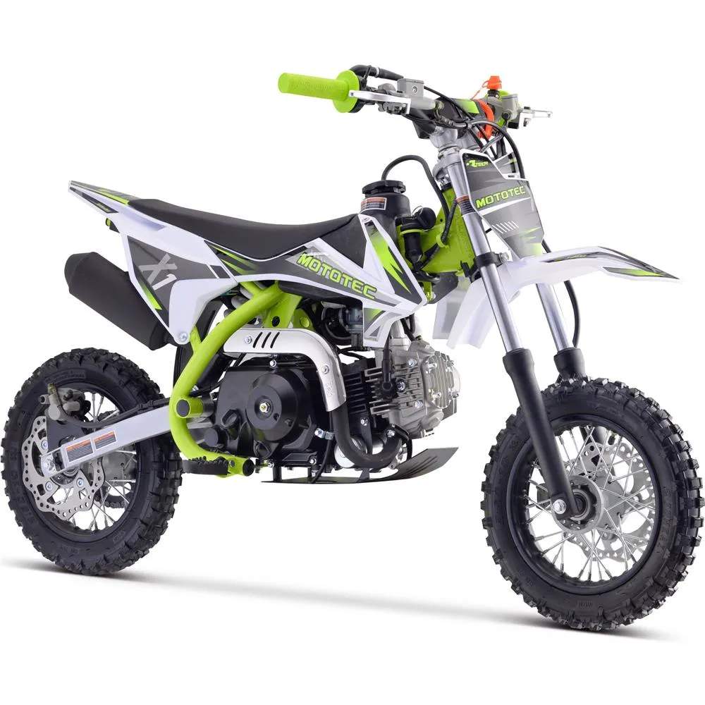 Mototec X1 Motocross 110cc Dirt Bike | 4-Stroke Automatic